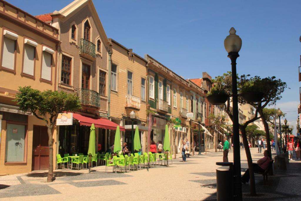Rua comercial em Espinho